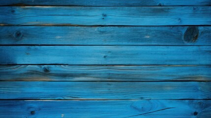 Obraz premium blue wooden background