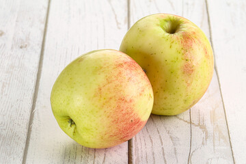 Sweet juicy ripe organic apples