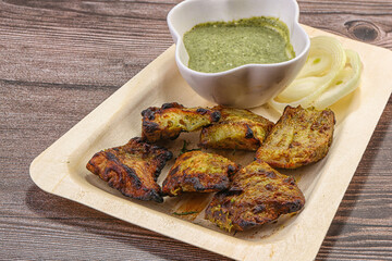 Indian cuisine - Fish tikka tandoori