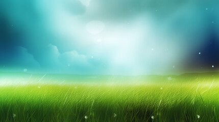 Fototapeta na wymiar Beautiful spring background, greenery, bokeh.