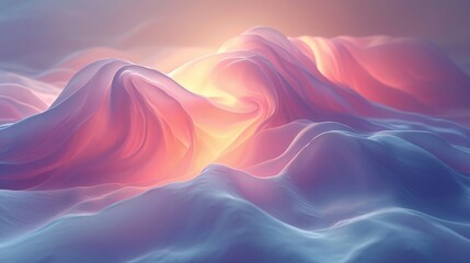Obraz premium abstract background with fluid colorful rays