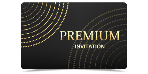 VIP. Vip in abstract style on black background. VIP card. Luxury template design. VIP Invitation. Vip gold ticket. Premium card.	