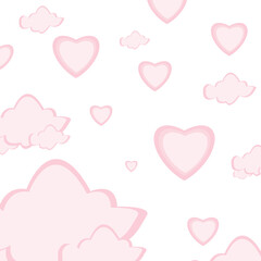 cute valentine's day illustration