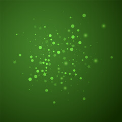 Magic falling snow christmas background. Subtle