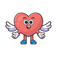 CUTE HEART LOVE CHARACTER