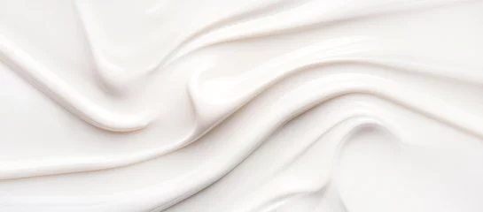 Poster banner cream texture lotion close-up © Екатерина Клищевник