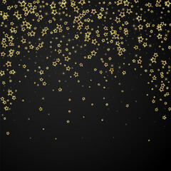 Christmas stars vector overlay.