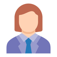 Female Accountant Icon