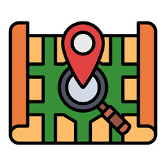 Map Search Icon