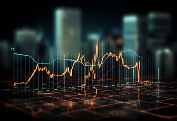 Financial Dynamics: Trading, Crypto, Forex, and Stock Market Insights - obrazy, fototapety, plakaty