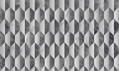 Fototapeta premium 3d geometric decorative multi texture wallpaper pattern, digital structure tile background, ceramic, cover, carpet, interior.