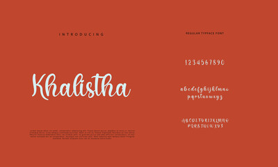 Signature Font Calligraphy Logotype Script Brush Font Type Font lettering handwritten
