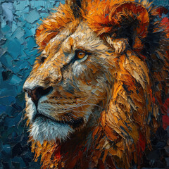 Caribbean King: Astute Lion Competitor Art
