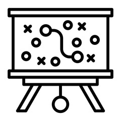 Strategy Line Icon