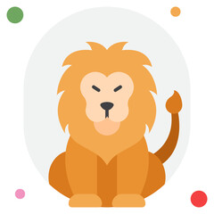 Obraz na płótnie Canvas Lion Icon