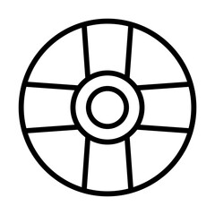 Obraz premium Dvd Line Icon
