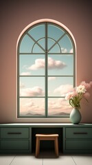 looking out of window UHD Wallpaper