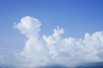 blue sky with cloud, Cloud Background