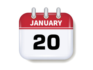 Calendar template. 3D icon, month icon. 
The date of the schedule of events and meetings.
 3D calendar and time planner, reminder. Vector, a place to copy.