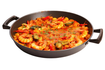 Paella Pans Isolated On Transparent Background