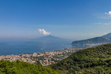 Vista Vesuvio - Penisola Sorrentina
