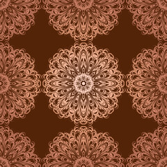 luxury ornament seamless pattern design. Vector. Great for fabric and textile, wallpaper, packaging or any desired idea.