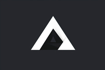 Beautiful and unique triangle logo.