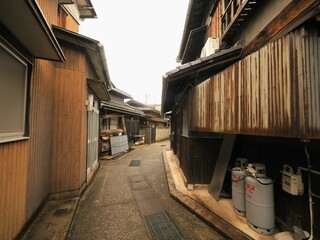 迷路のまち　香川県小豆郡土庄町甲（小豆島）