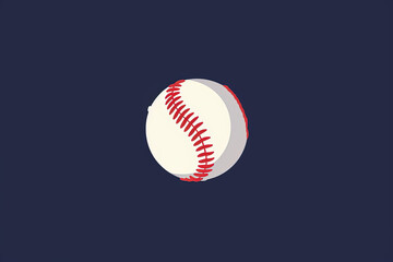 A beautiful and unique baseball logo.