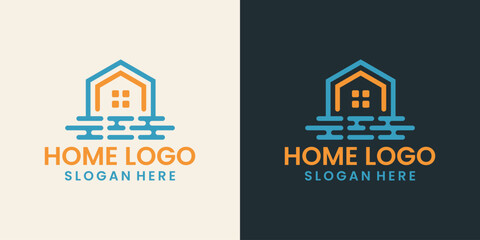 vector house logo template vector logo design ideas