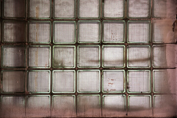 The texture of old, forgotten and destroyed luxfer.