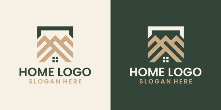 vector luxury house real estate logo template vector logo design ideas