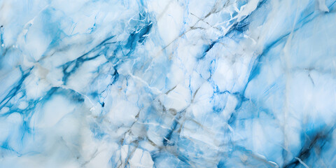 Obraz premium High resolution blue and white marble texture for interior or exterior design.
