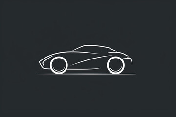 Elegant and unique car logo.