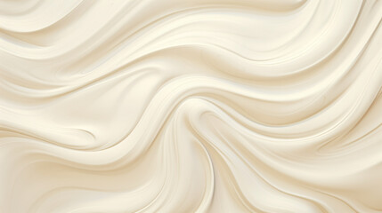 Creamy milky swirl of paint surface texture