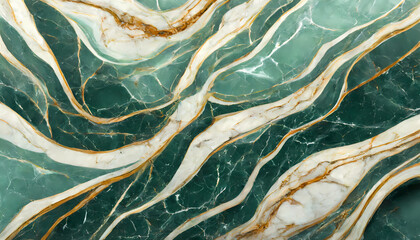 green marble-patterned background