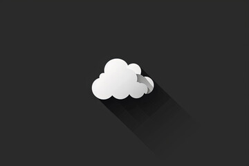 Elegant and unique cloud logo.