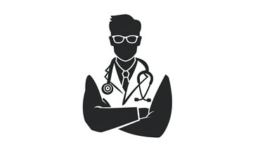 Elegant and unique doctor logo.