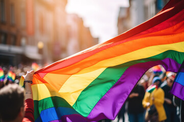 Festival of Flags: Celebrating Love and Inclusivity in the LGBTQ+ Pride Parade