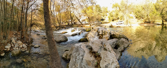 Scenic view of Yazili Canyon is a testament to the power and beauty of nature.Its untouched...