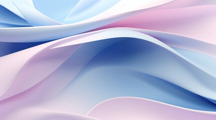 Abstract 3D waves, viewed from above, create a calming and seamless visual rhythm, reminiscent of a serene day at sea