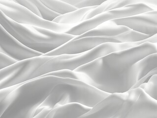 Obraz premium a pristine and pure white canvas, creating a clean and uncluttered space, symbolizing simplicity and clarity.Generative AI