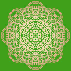 Mandala coloring book for kids.mandala coloring book. Vector