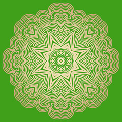 Mandala. Great for fabric and textile, wallpaper, packaging or any desired idea. Vector,
