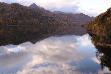 さっぽろ湖（定山渓ダム）第一展望台