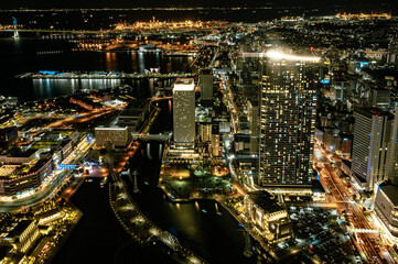 Obraz premium 横浜の夜景