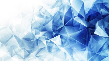  captivating arrangement of blue and white triangles that contribute to a polished and engaging design.