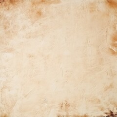 Obraz premium Cardboard tone vintage texture background, cream paper old grunge retro rustic for wall interiors, surface brown concrete mock parchment empty. - Generative AI