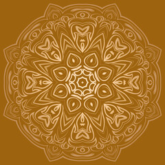 Mandala for print, poster, cover, brochure, flyer, banner. Vector