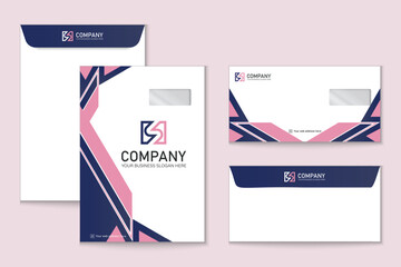 Envelope a4 and dl size template design